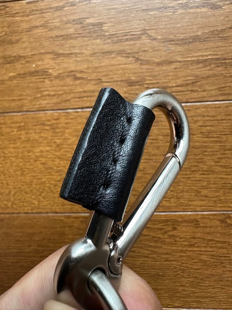 ほぼ未使用 エンダースキーマー カラビナ キーホルダー キーケース ブラック