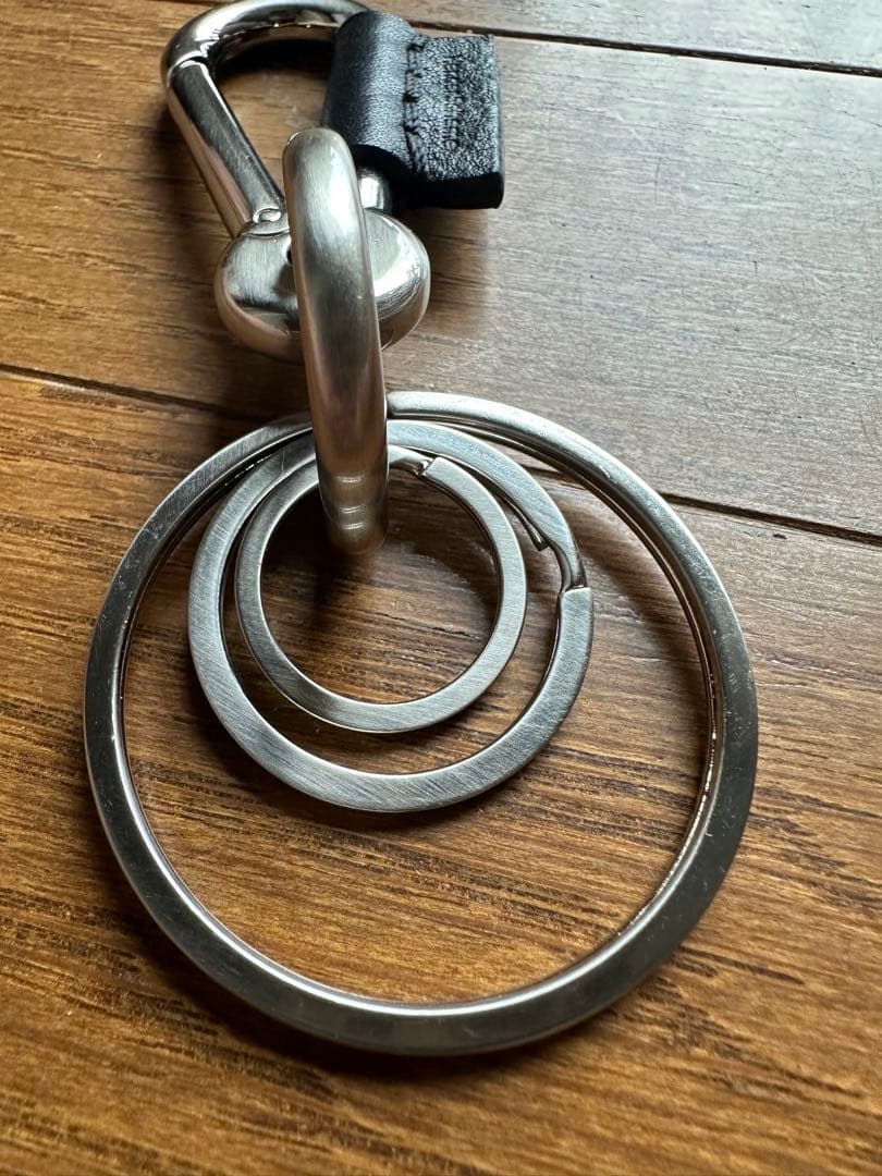 ほぼ未使用 エンダースキーマー カラビナ キーホルダー キーケース ブラック