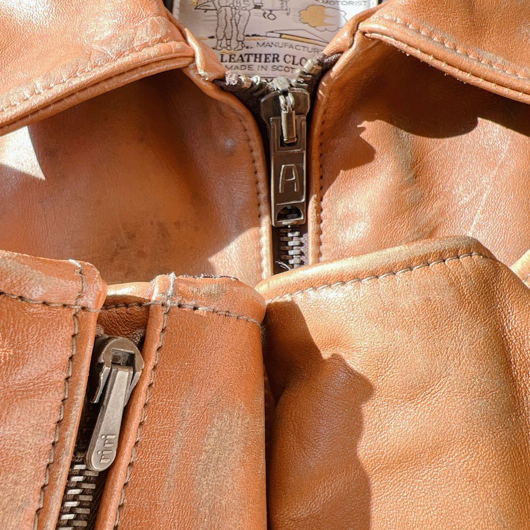 美品✨エアロレザー　Aero leather レザージャケット　ライダース