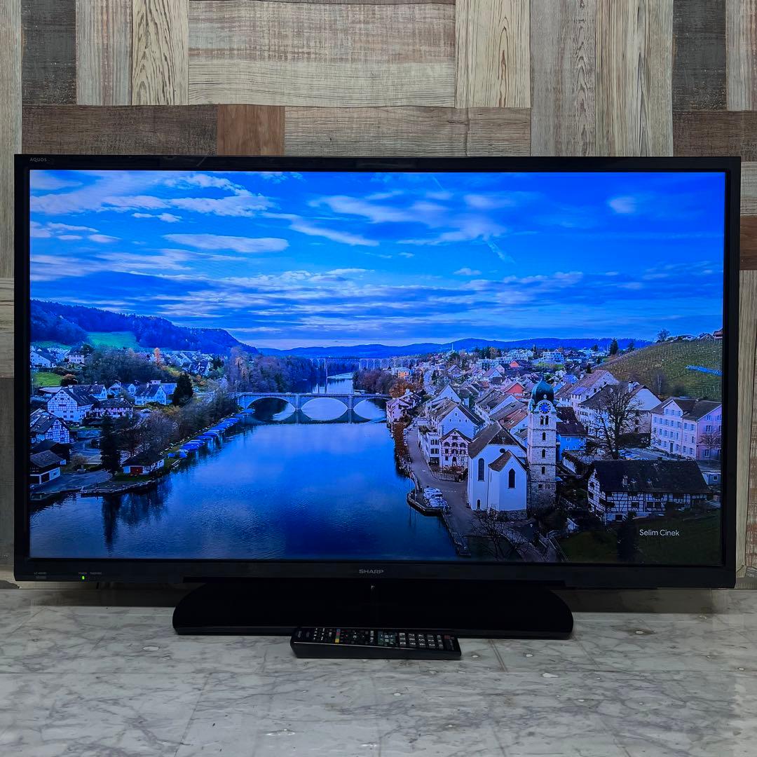 即日受渡❣️全国送料込SHARP 40型色鮮やかでクリアな映像再現、裏番組録画可