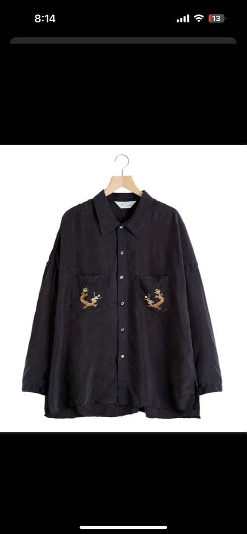 Ancellm シャツ　サイズ0