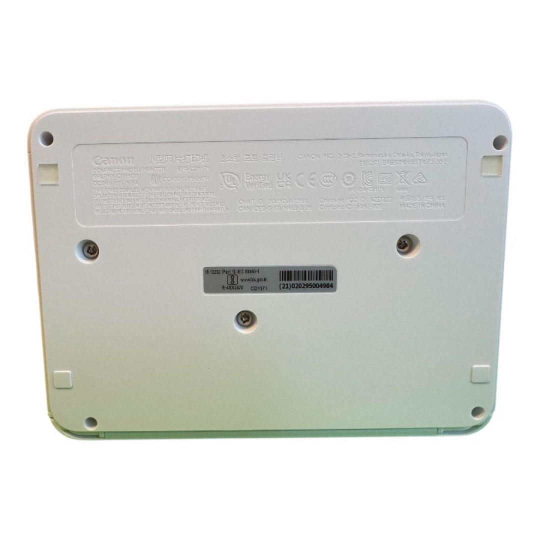 Canon SELPHY CP1500 印刷確認済 新品純正インク・用紙付