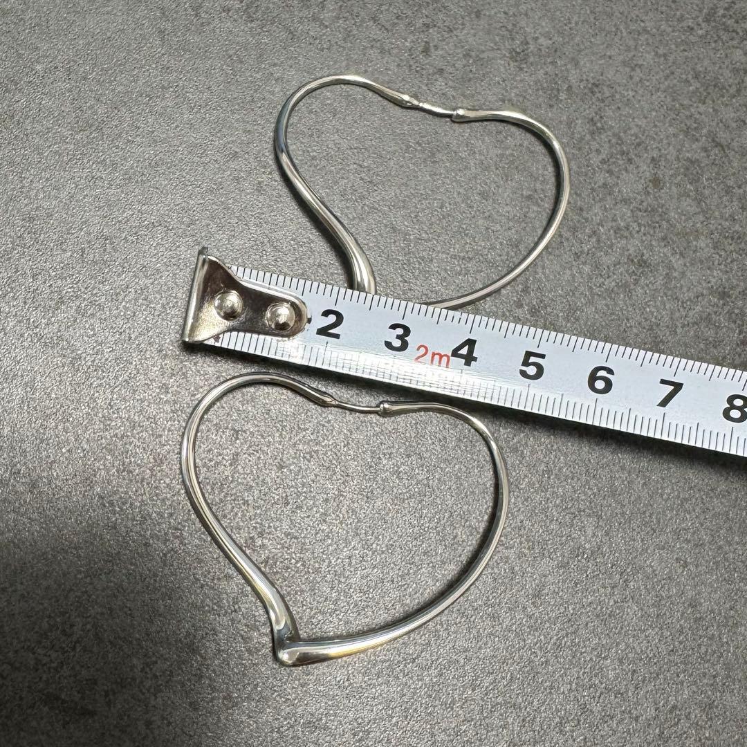 Tiffany&Co. エレサ・ペレッティ　オープンハートフープピアス