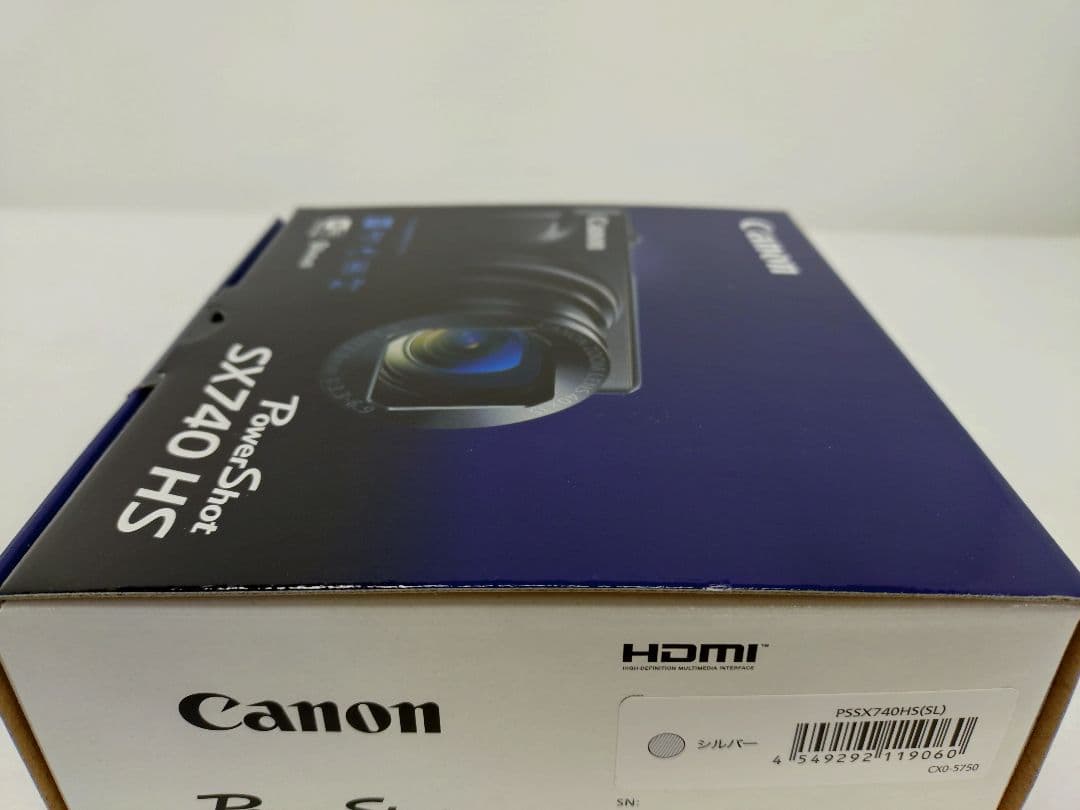 Canon PowerShot SX740 HS 本体シルバー