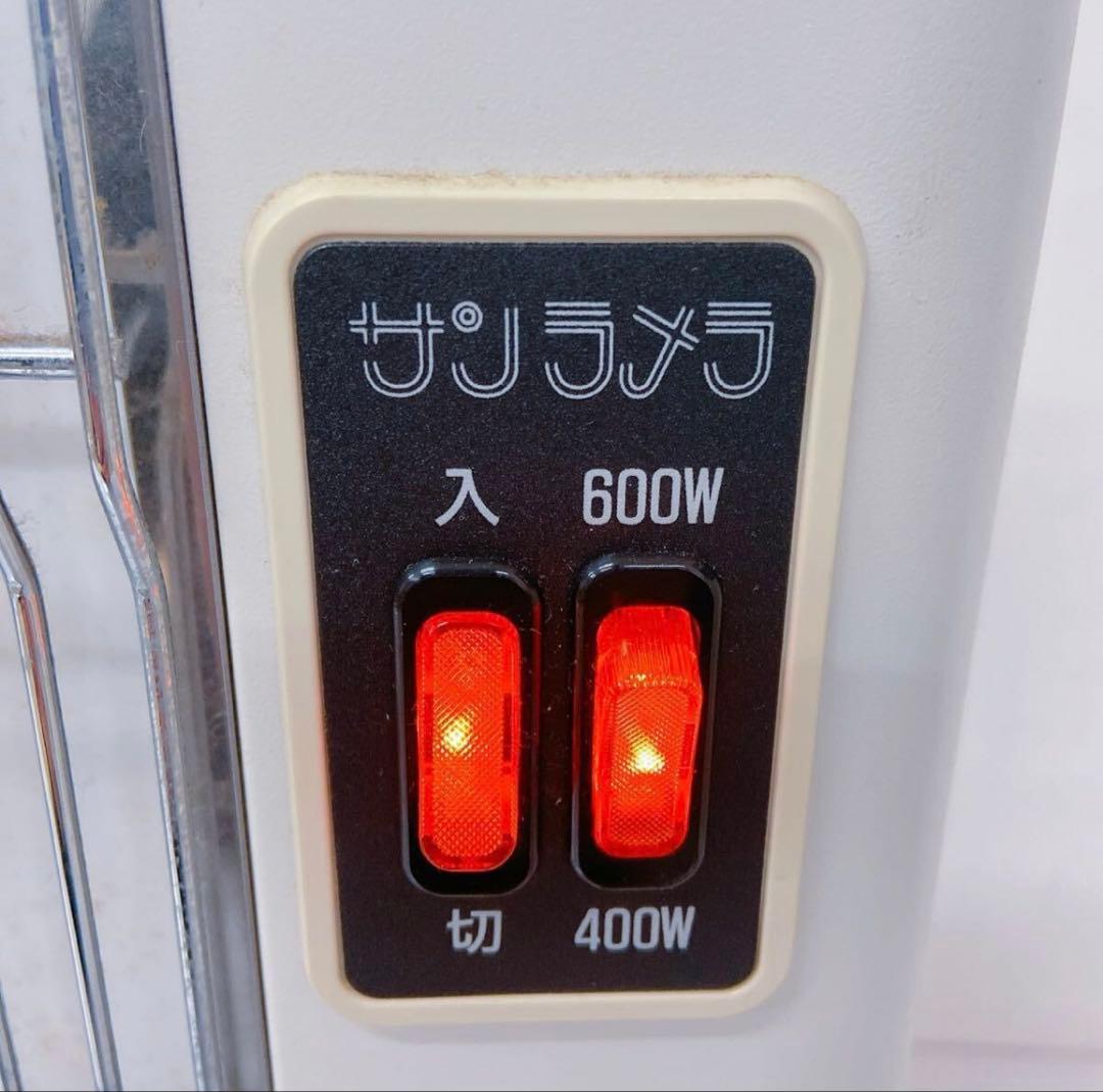 4AM64 サンラメラ ニューセラミックヒーター 600型 暖房 空調家電
