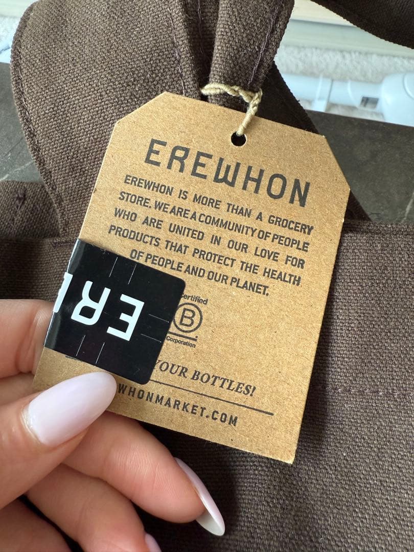 EREWHON エコバッグ ブラウン
