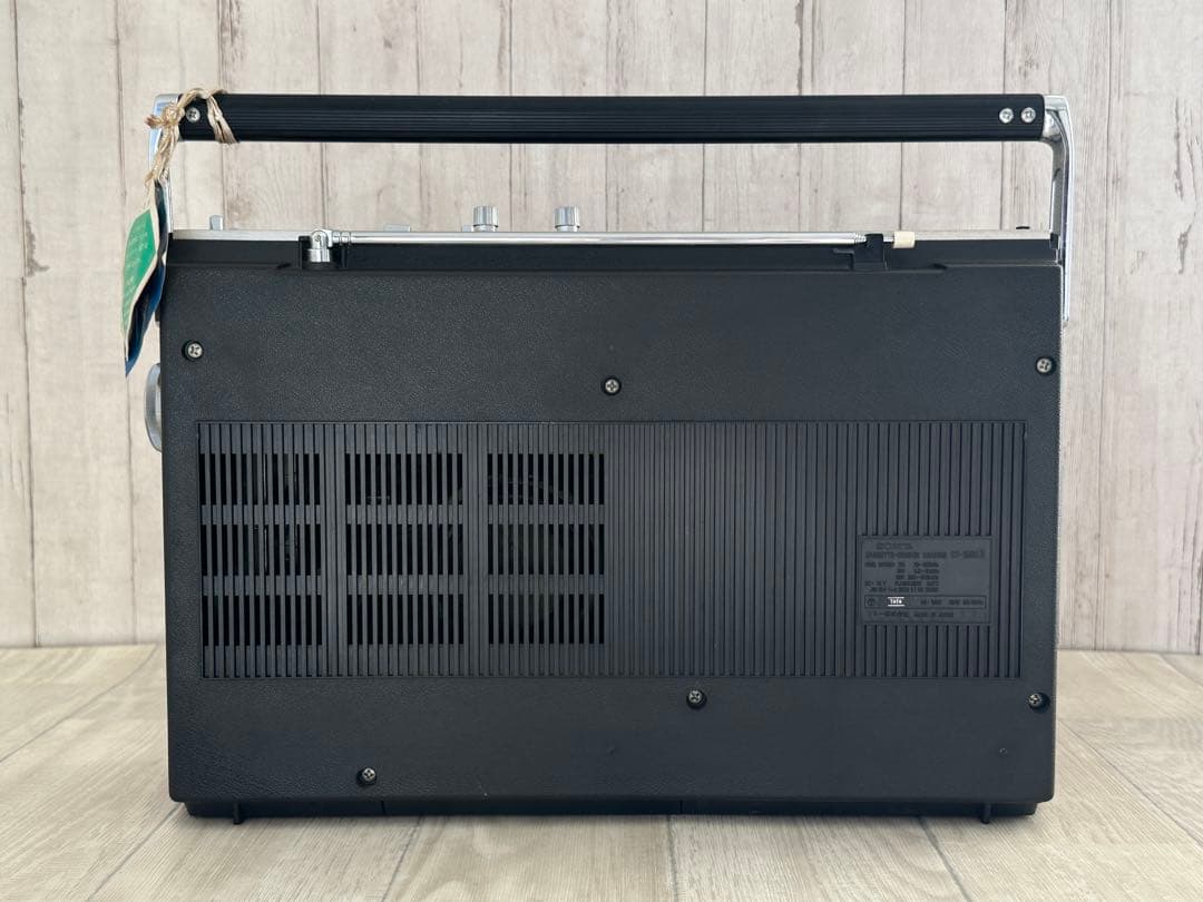 希少モデル SONY CF-1980II ラジカセ 昭和レトロカセットレコーダー