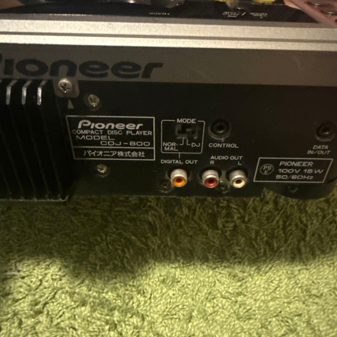 Pioneer CDJ-800 2004年製 カバー付き