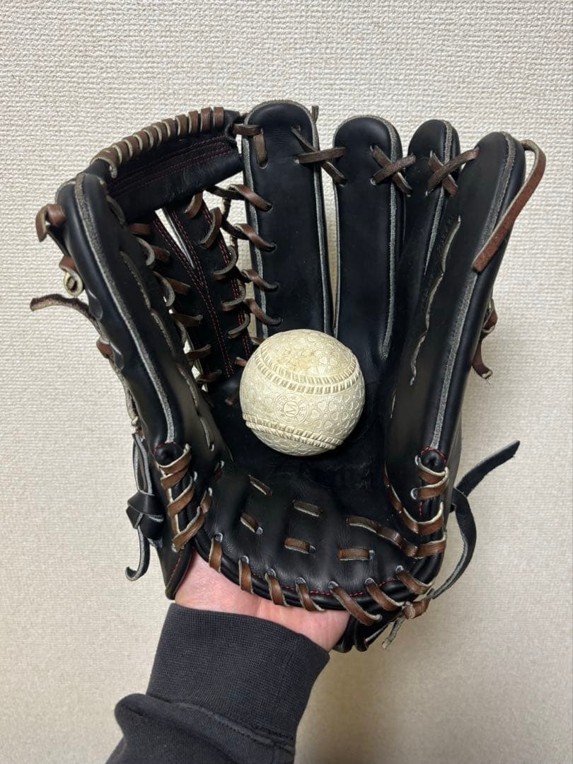 《超良型》Zeems ハイレベルオーダー 軟式外野手用グローブ　三親方シリーズ