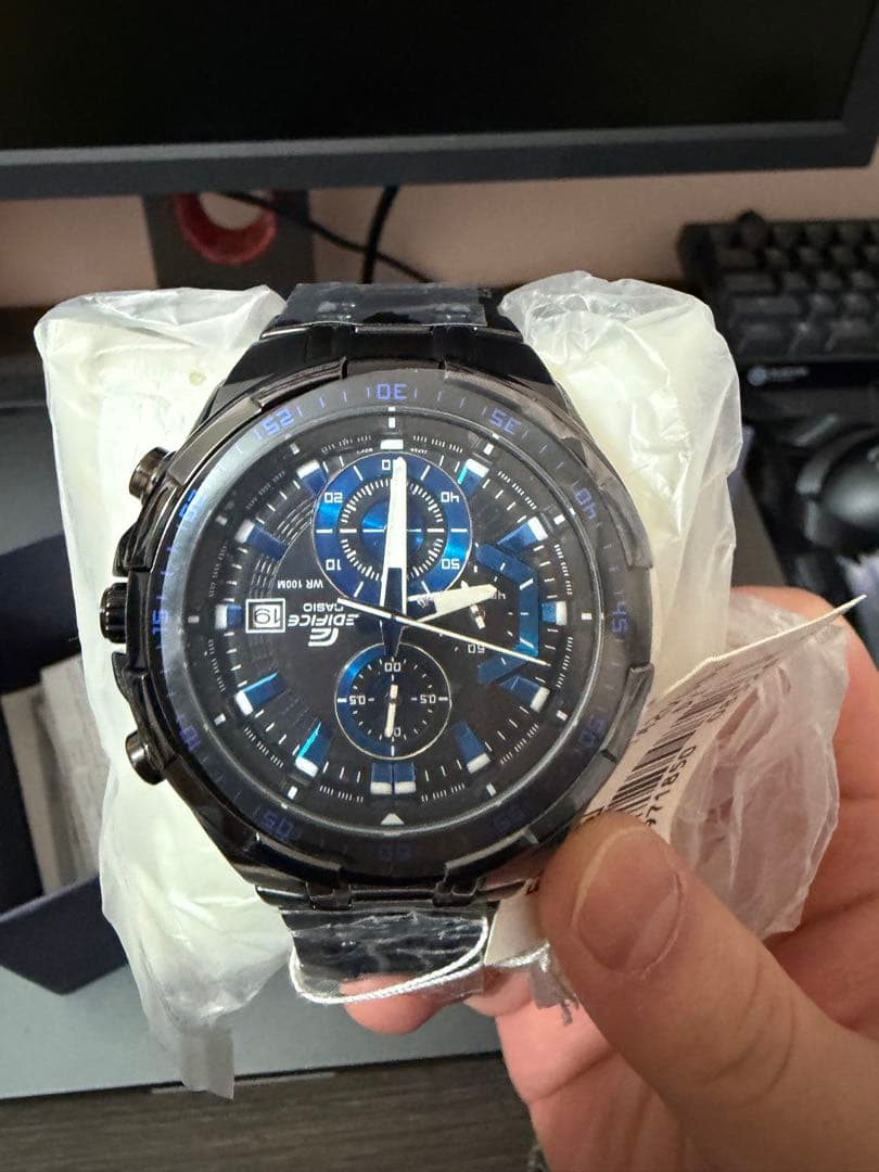 Casio edifice EFR-539BK-1A2Vカシオエディフィス未使用