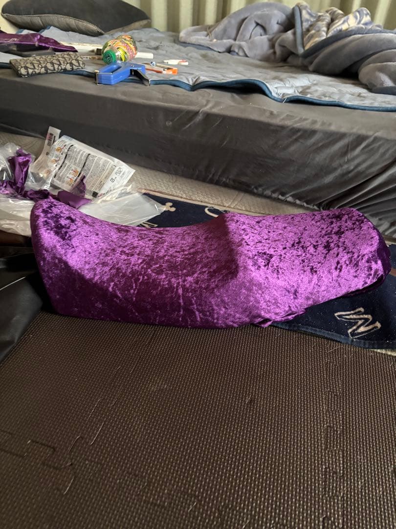 エイプ 100 50チンチラシート紫