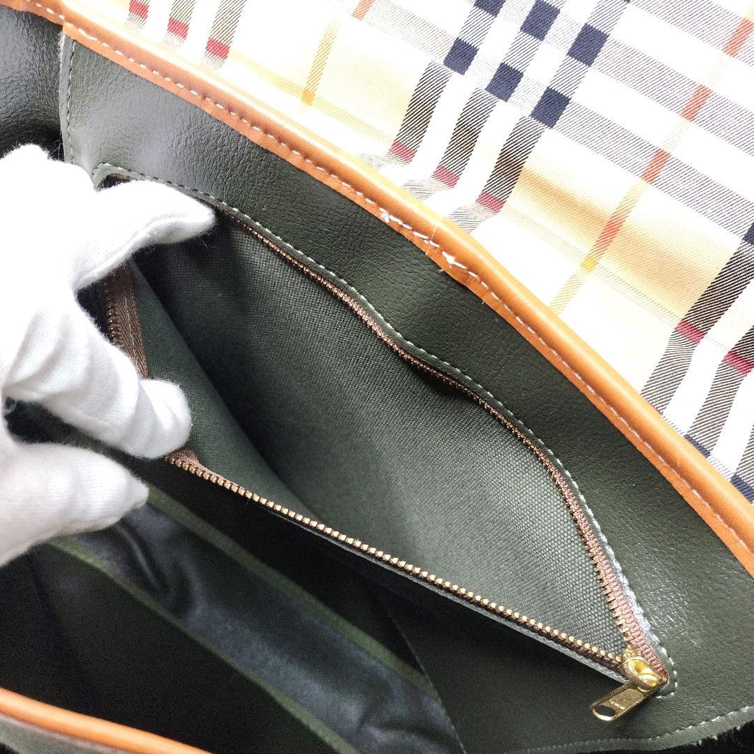 バーバリー　メッセンジャーバッグ ホースロゴ　A4可 2way　ノバチェック