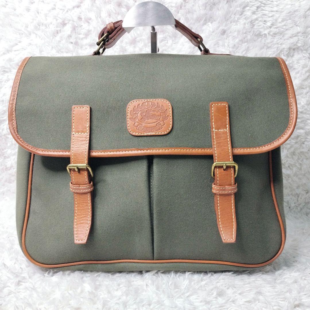 バーバリー　メッセンジャーバッグ ホースロゴ　A4可 2way　ノバチェック