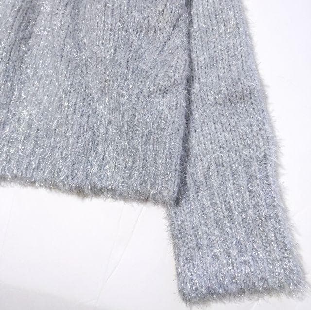 新品未使用★1er Arrondissement★ラメシャギーニットプルオーバー