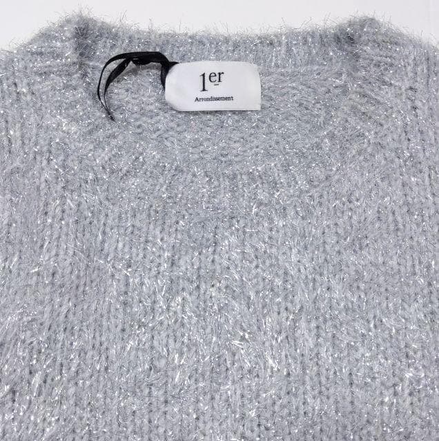 新品未使用★1er Arrondissement★ラメシャギーニットプルオーバー