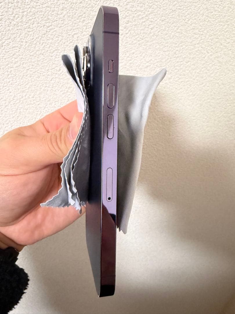 Apple iPhone 14 Pro ディープパープル 本体　昨日発送