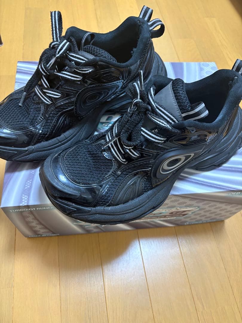 old order オールドオーダー　ターボgt ブラック スニーカー