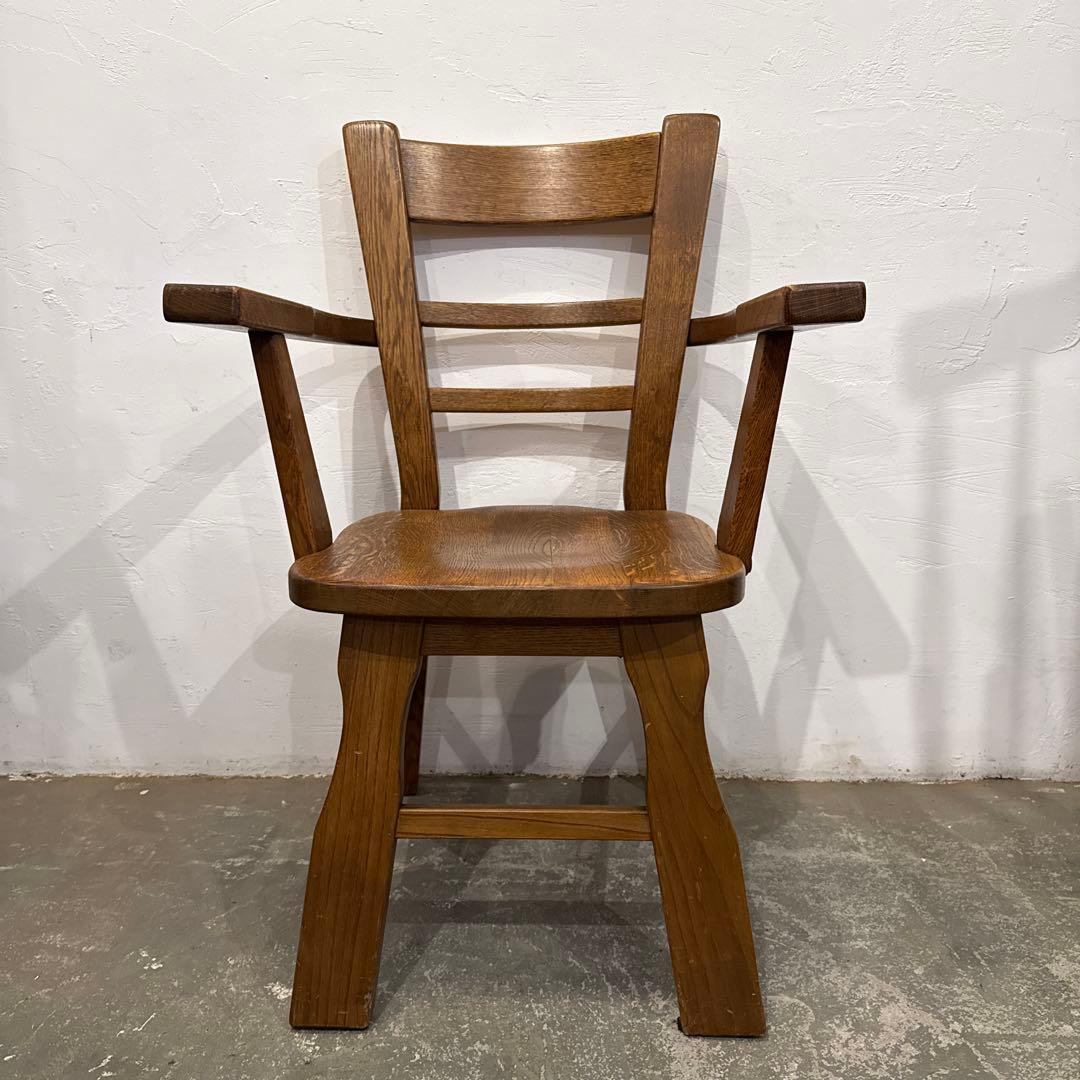 ヴィンテージ　ダイニングチェア　アームチェア　2