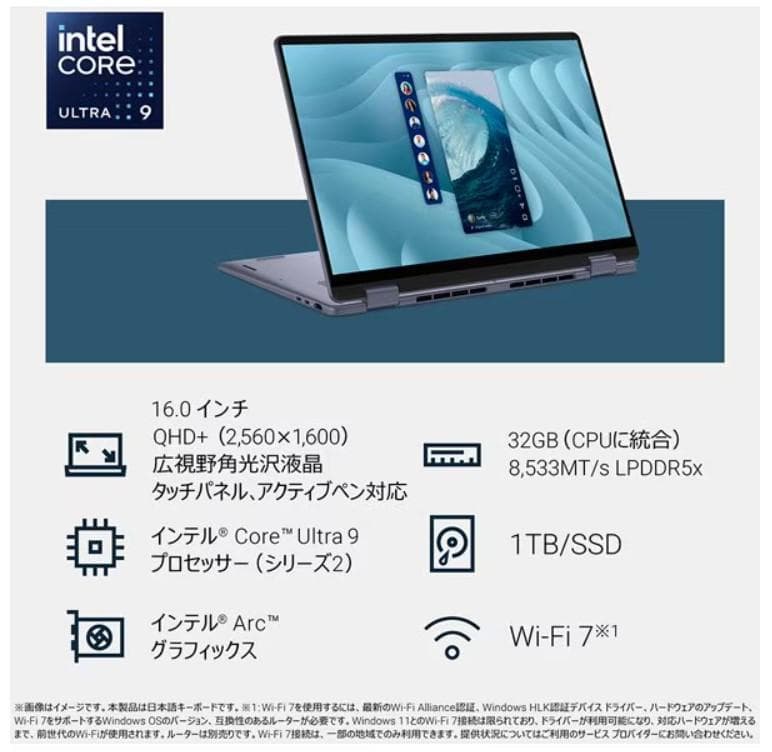 Dell Plus 2-in-1DB06250/16型/Core Ultra 9