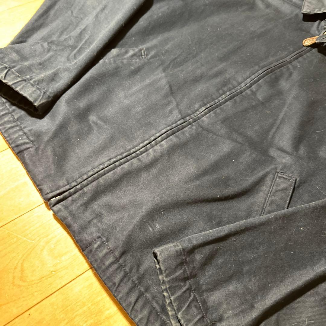 90s Polo Ralph Lauren スイングトップ ネイビー 刺繍ロゴ