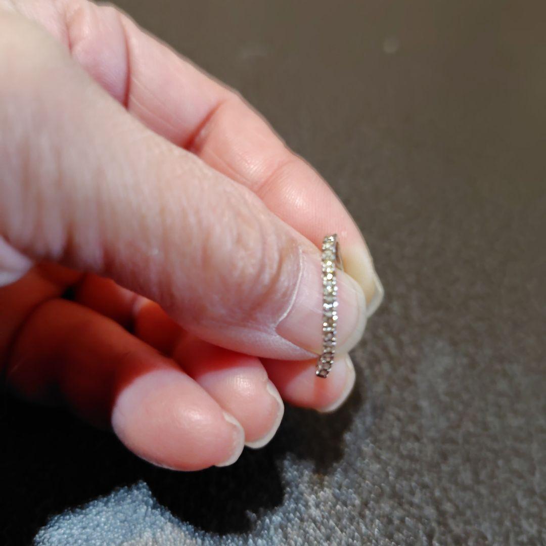 専用pt950 ハーフエタニティリンク　14号