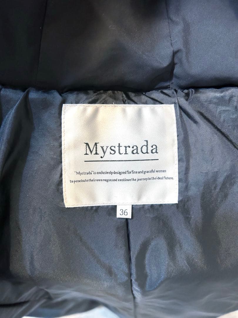 マイストラーダダウンジャケットS ブラック