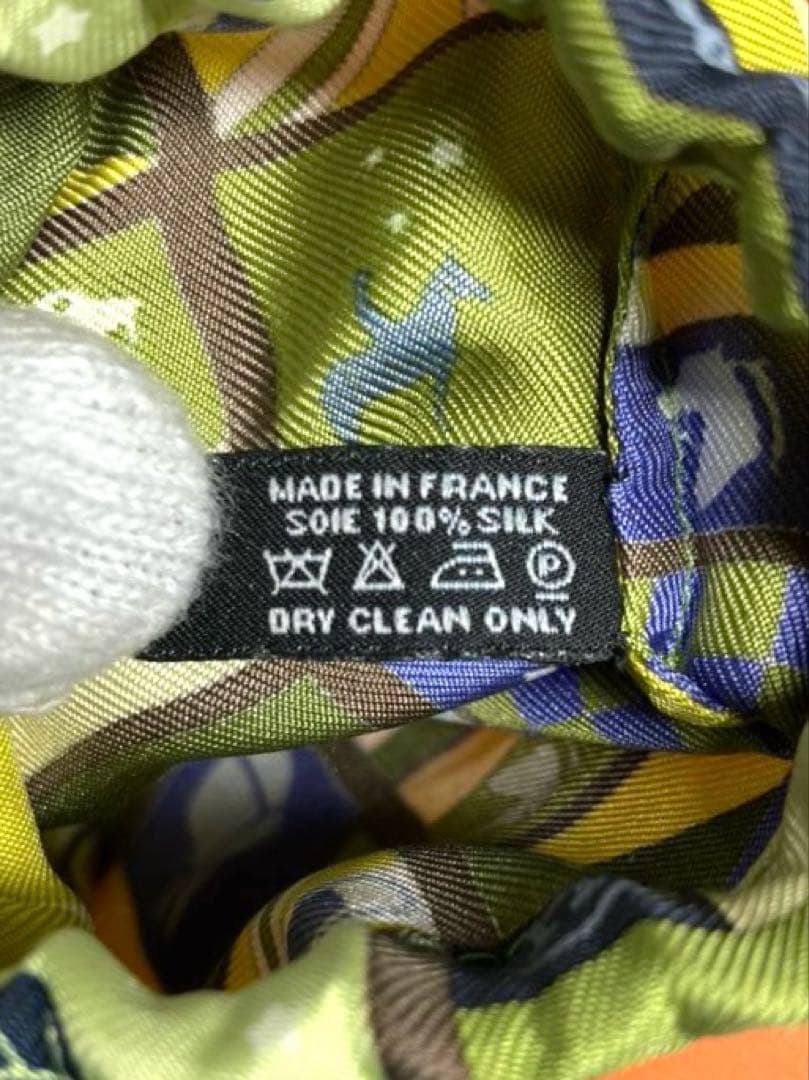 HERMES エルメス ポンポンシュシュ ヘアアクセサリー 保存袋付き