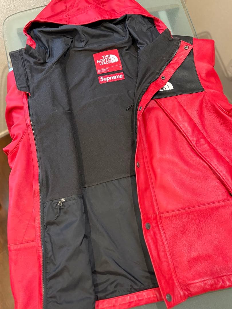 最終価格THE NORTH FACE × Supreme レザーパーカー