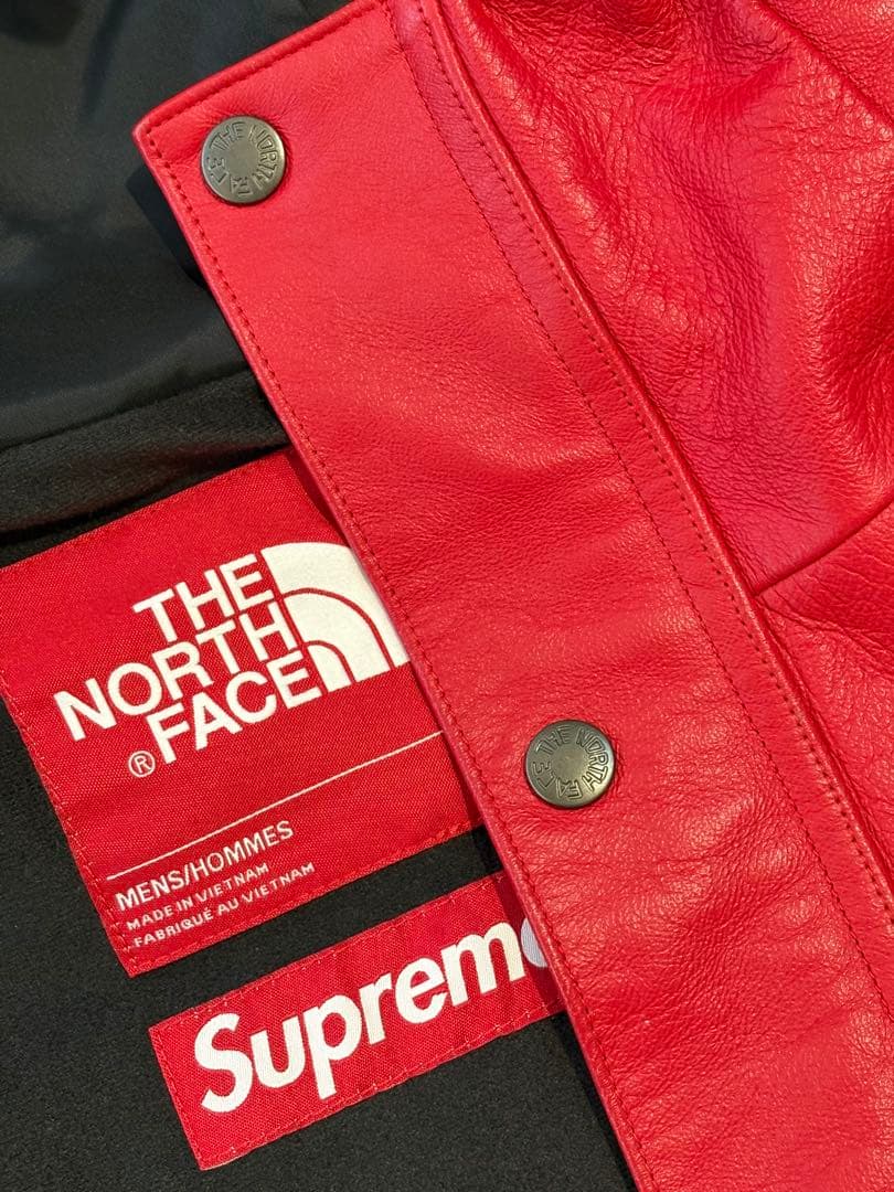 最終価格THE NORTH FACE × Supreme レザーパーカー