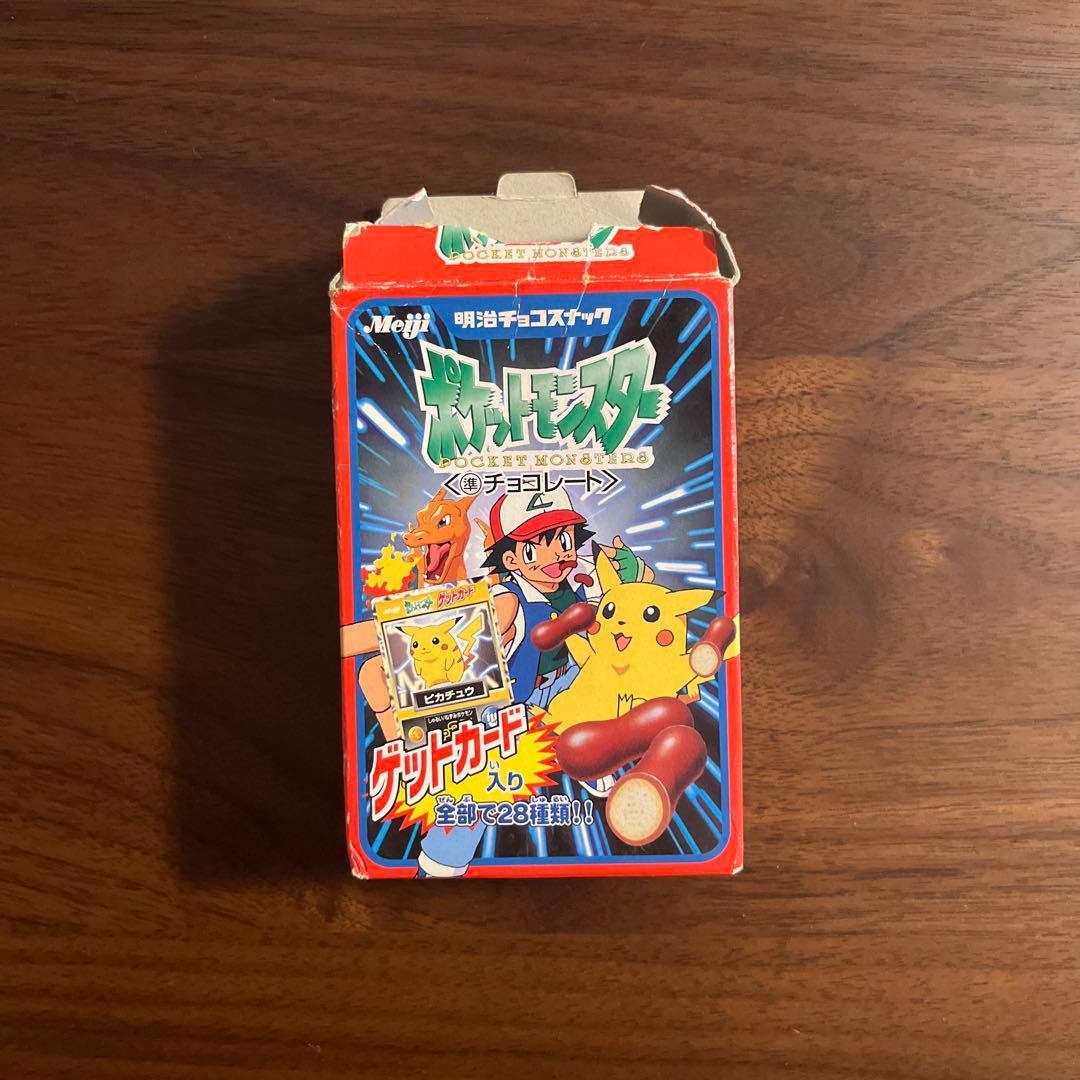 ポケモン　ゲットカード　明治　箱付き
