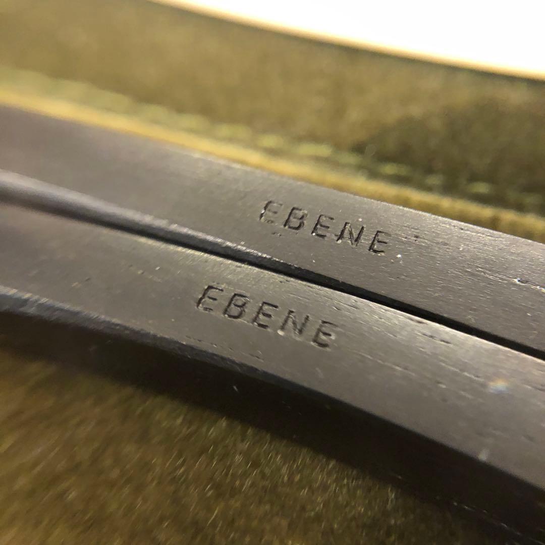 Christofle 箸 ペア　黒　白　夫婦箸