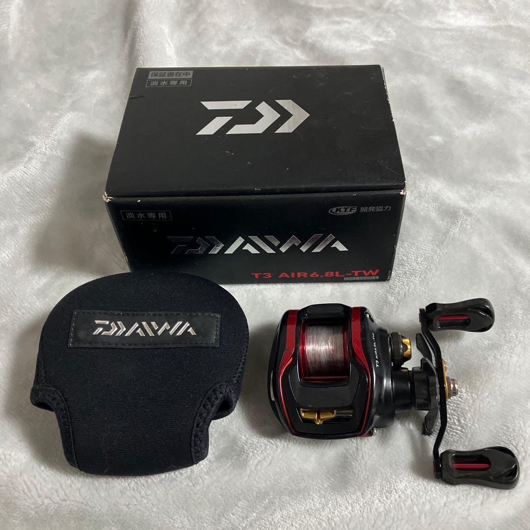 DAIWA T3 AIR 6.8L-TWベイトフィネス　値下げ！