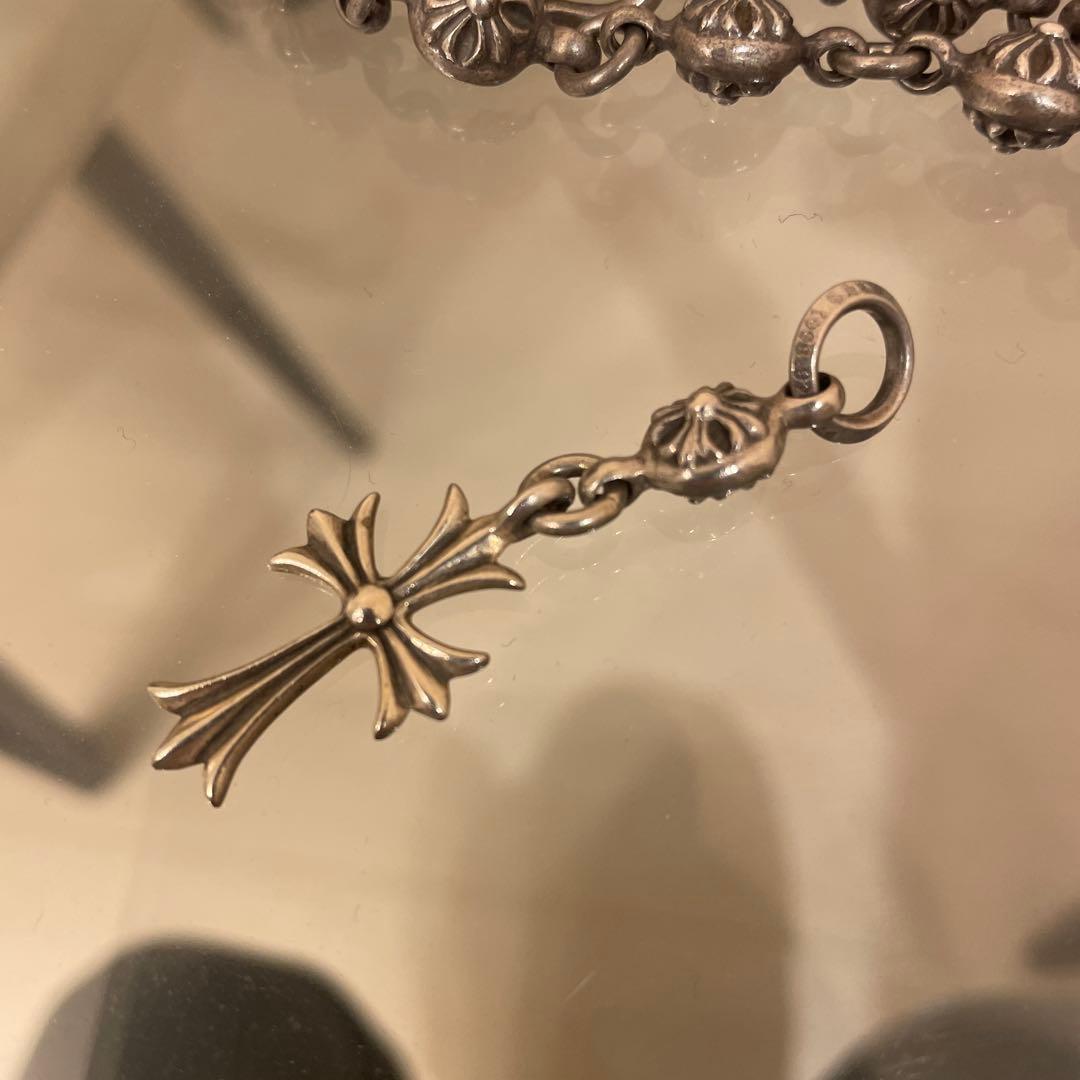 ポケ　クロムハーツ　ワンボールタイニーchクロス　ペンダント