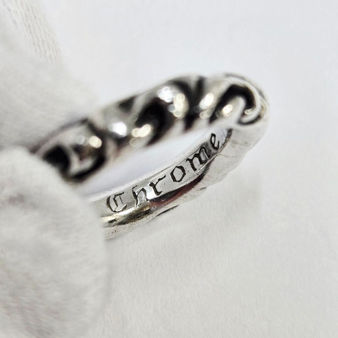【美品】クロムハーツ　CHROME HEARTS　スクロールバンドリング