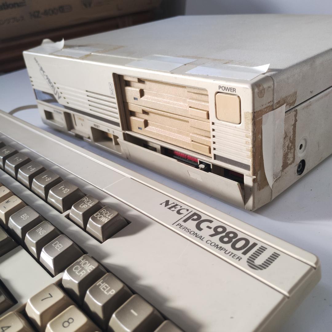 NEC PC-9801U キーボード マウス付き 動作未確認