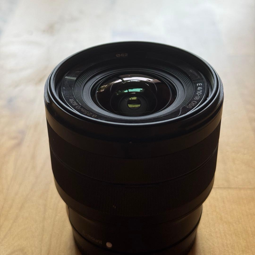 SONY E 10-18mm F4 OSS SEL1018(ポーチ付き)