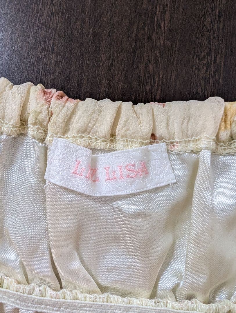 LIZLISA 花柄ミニワンピース サイズ０【美品】