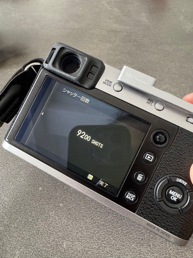 【シャッター9200回!】Fujifilm X100F シルバー おまけ付