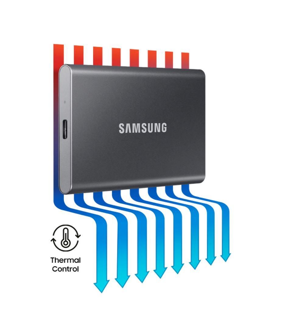 外付けハードディスク・ドライブ Samsung Portable SSD T7 2TB