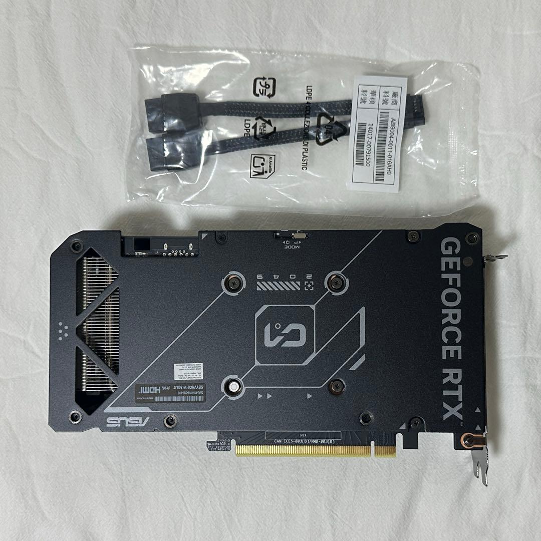 グラフィックボード・グラボ・ビデオカード ASUS Dual GeForce RTX4070 SUPER 12GB OC