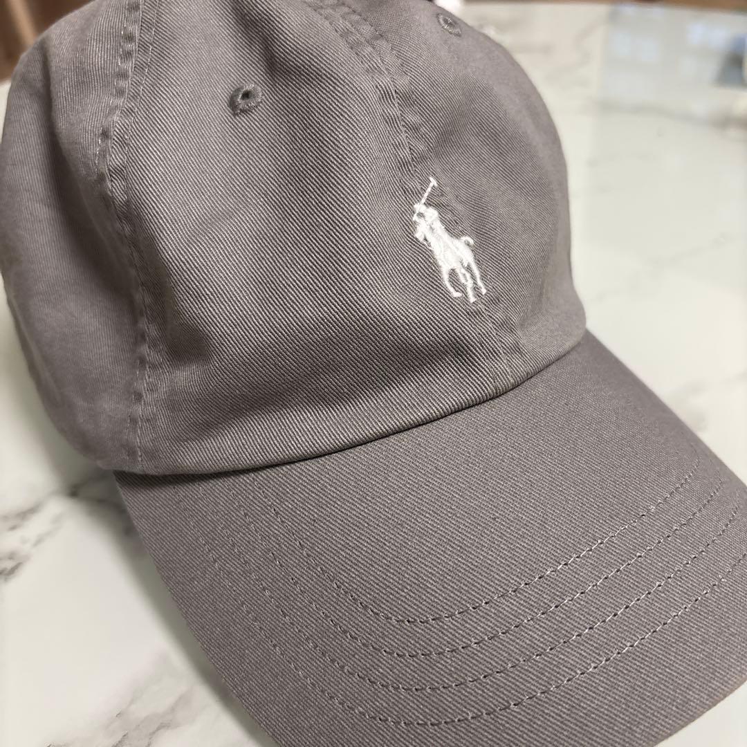 Polo Ralph Lauren ラルフローレン　グレーキャップ