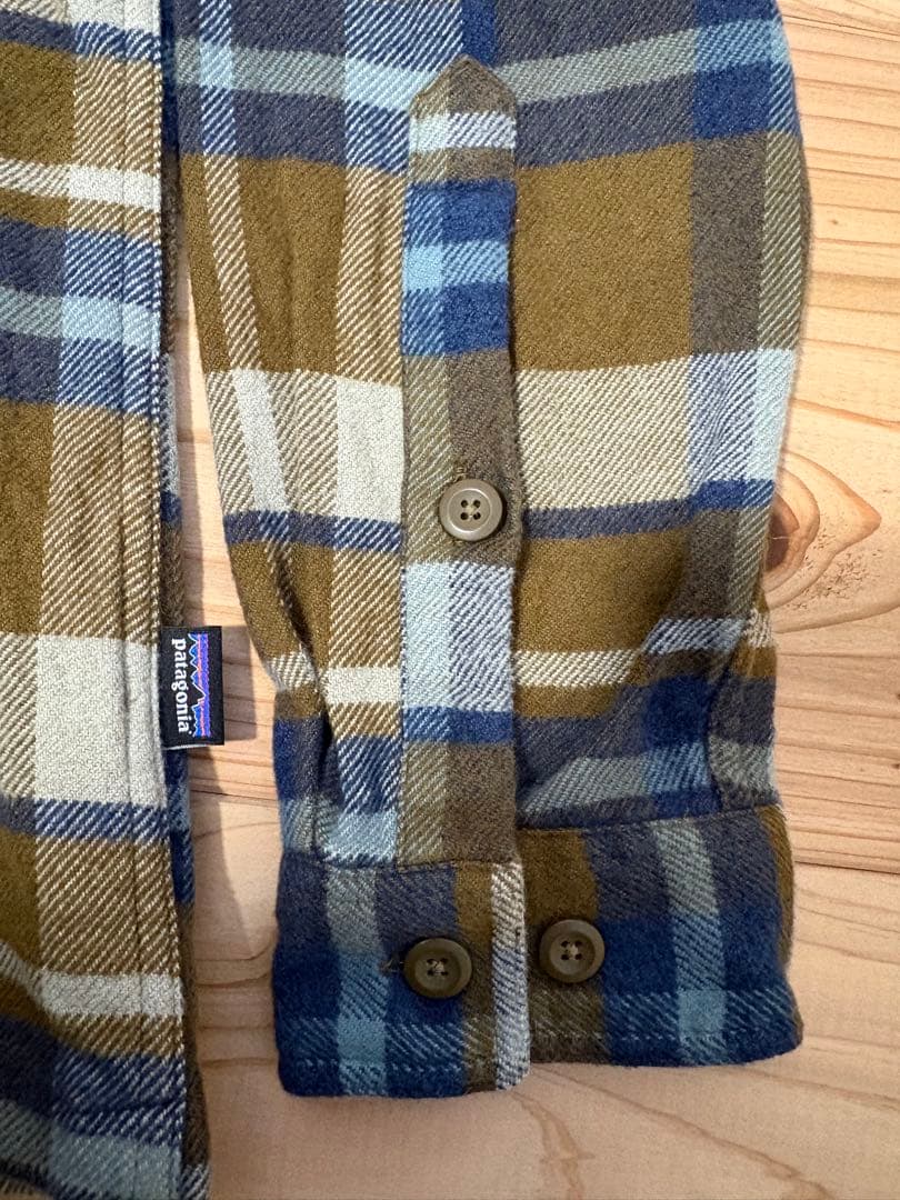 Patagonia パタゴニア フィヨルドヘビーフランネルシャツ XS