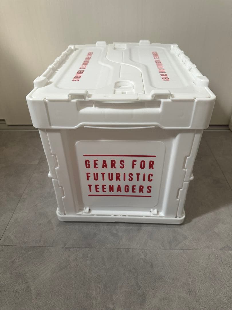 小物 HUMAN MADE CONTAINER 20L WHITE RED
