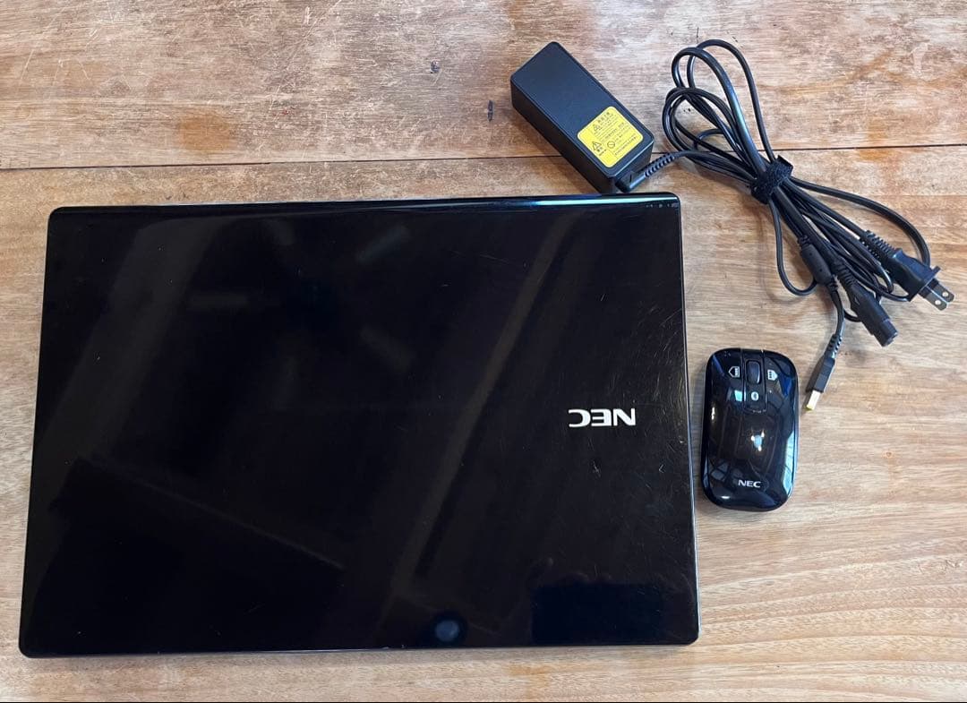 NEC LaVie ノートPC マウス・ACアダプター付き