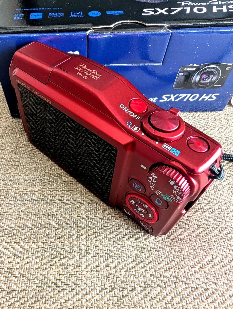 【美品】 Canon PowerShot SX710 HS レッド