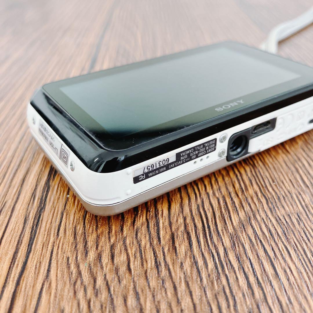 SONY Cyber-shot DSC-WX70 デジタルカメラ　ホワイト