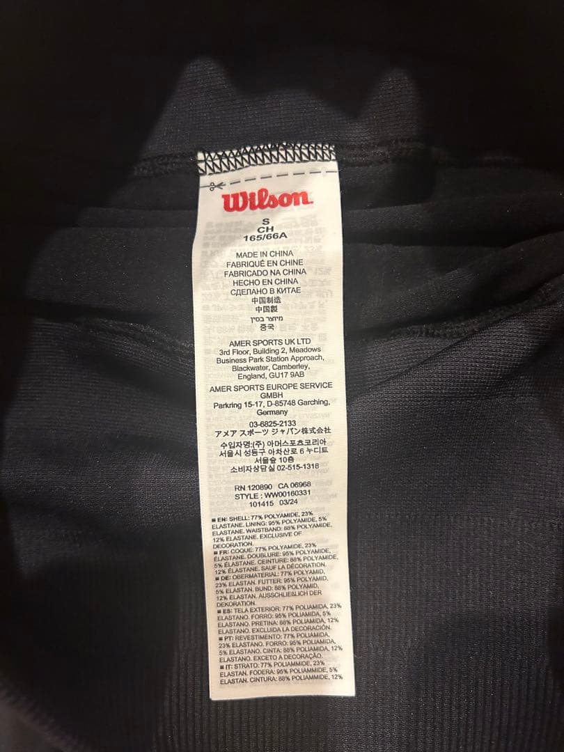 黒 プリーツスカート ショートパンツ付き