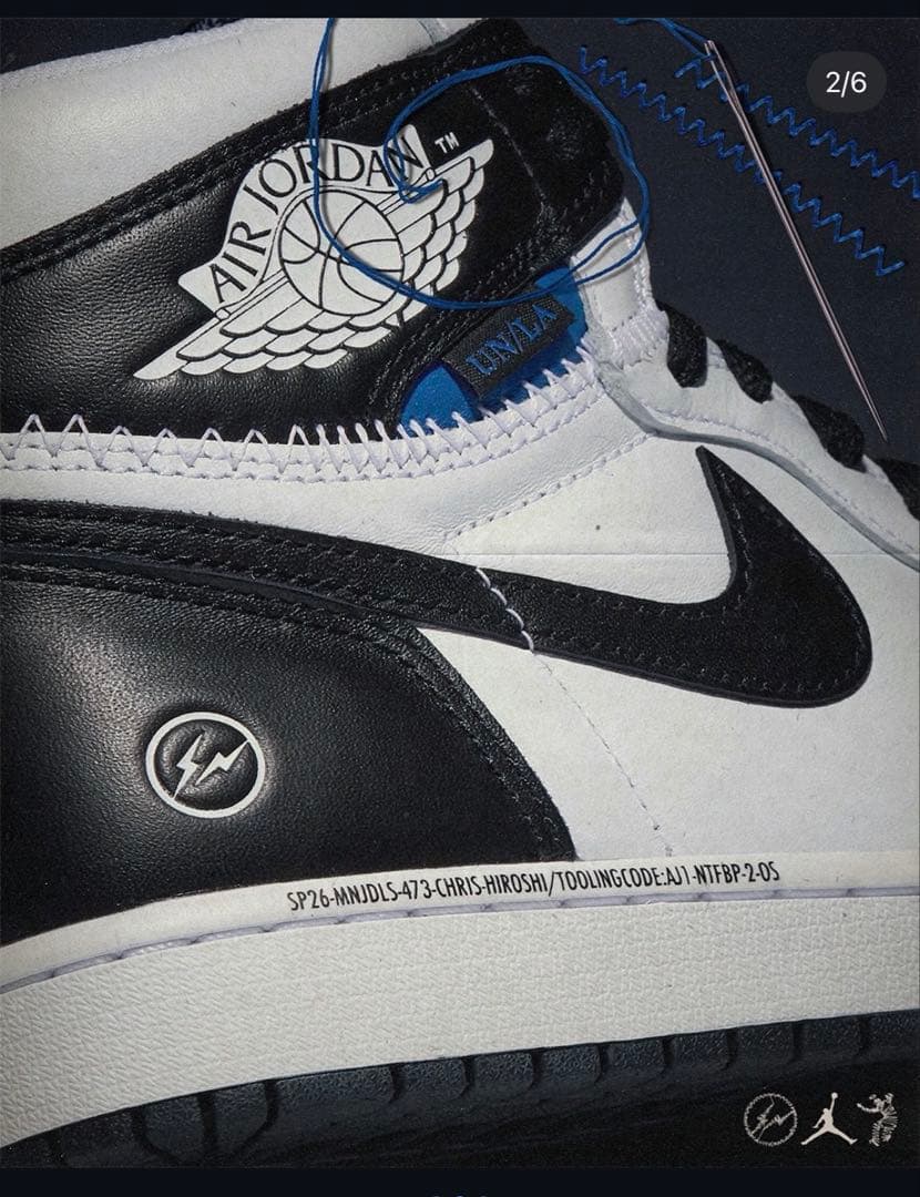 fragment design × UNION × NikeAirJordan1