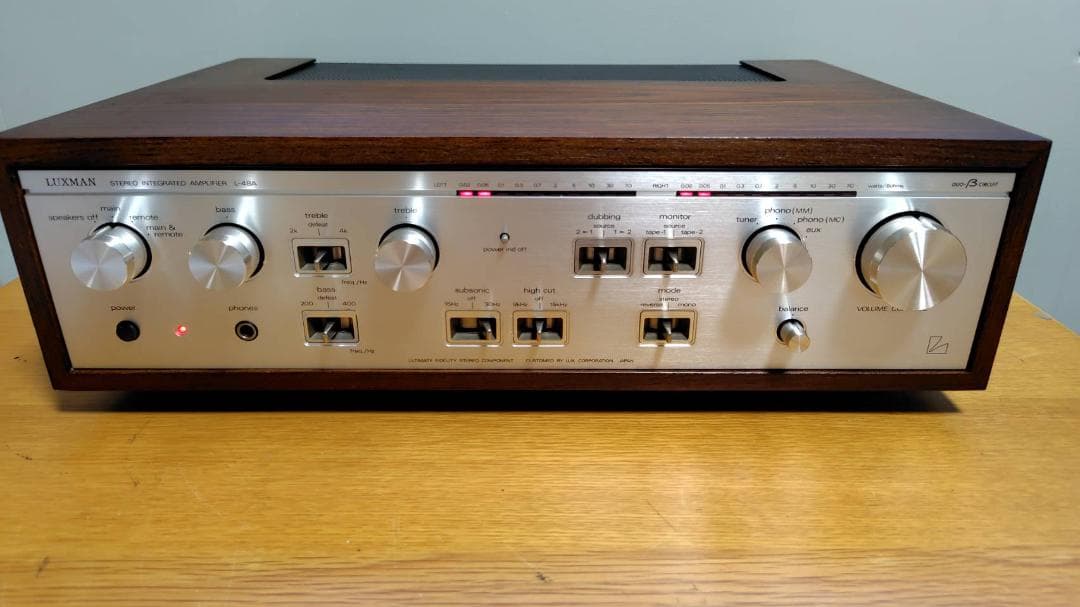 LUXMAN L-48A ステレオ プリメインアンプ インテグレーテッド