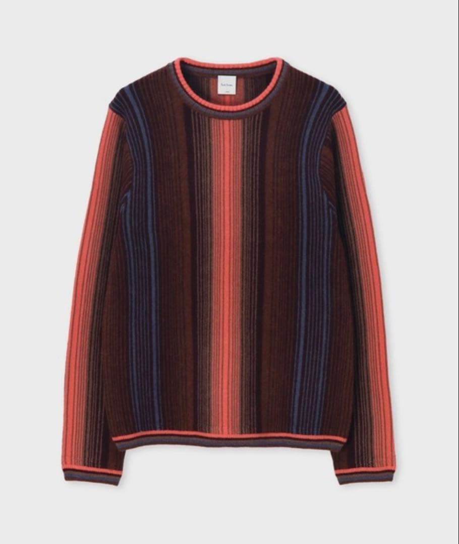Paul Smith グラデーションストライプセーター